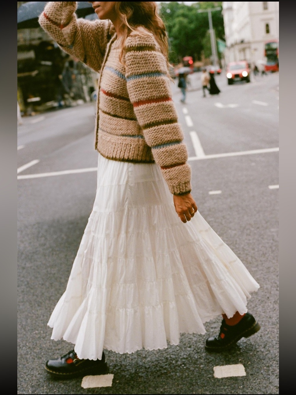 Christy Dawn The Darby Skirt in Alabaster - Picture 3 of 8